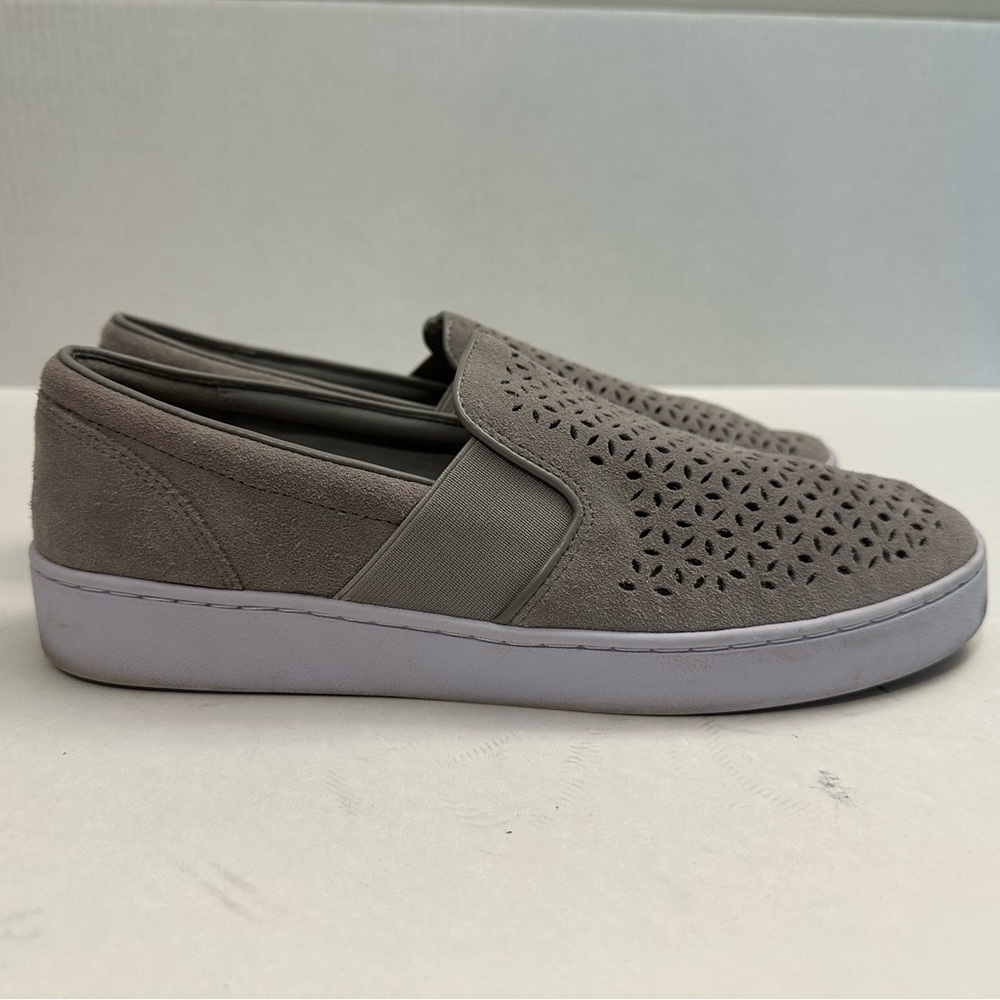 VIONIC Splendid Kani Suede Women's Slip-On Walking Shoes in Grey Size 9.5 - Picture 4 of 13